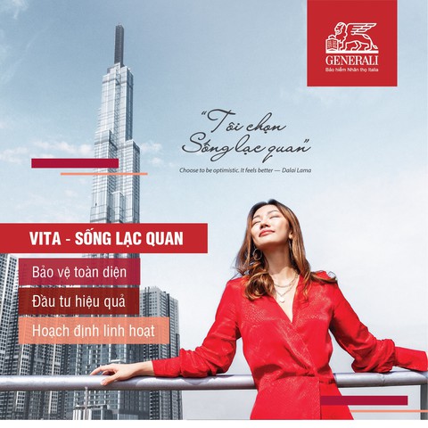Generali Việt Nam mang VITA – Sống Lạc Quan đến mọi khách hàng - Ảnh 1. Generali Việt Nam mang VITA – Sống Lạc Quan đến mọi khách hàng - Ảnh 1.