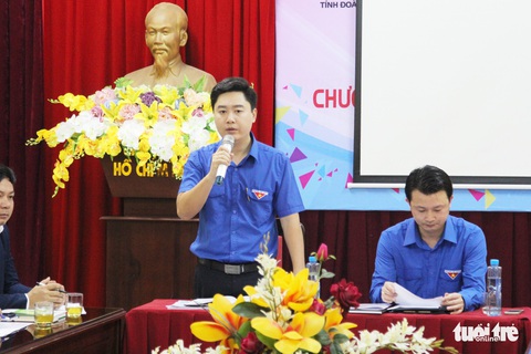 Mở lại ngày hội việc làm cho thanh niên sau 10 năm gián đoạn - Ảnh 1. Mở lại ngày hội việc làm cho thanh niên sau 10 năm gián đoạn - Ảnh 1.