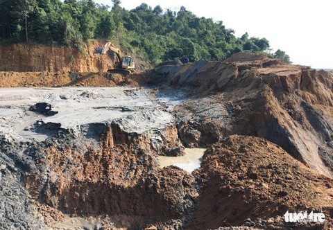 Sập mỏ thiếc ở Nghệ An, 3 người chết - Ảnh 1. Sập mỏ thiếc ở Nghệ An, 3 người chết - Ảnh 1.