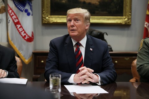 Tổng thống Trump: Không vội trong đàm phán thương mại với Trung Quốc - Ảnh 1. Tổng thống Trump: Không vội trong đàm phán thương mại với Trung Quốc - Ảnh 1.