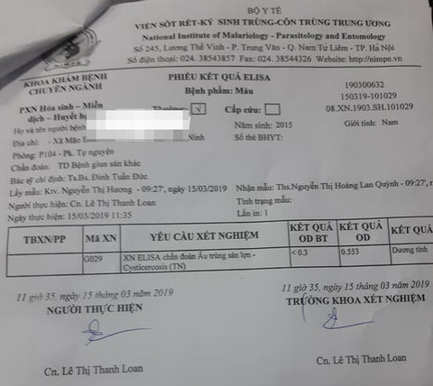 Cuộc xét nghiệm sán lớn nhất từ trước đến nay: đã có 57 học sinh nhiễm - Ảnh 3. Cuộc xét nghiệm sán lớn nhất từ trước đến nay: đã có 57 học sinh nhiễm - Ảnh 3.