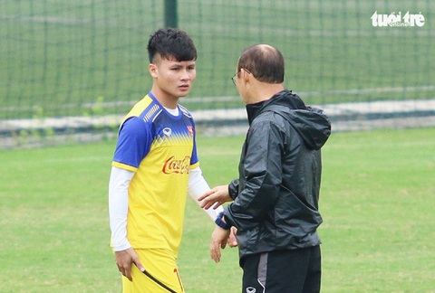 Quang Hải tập riêng, Đức Chinh tự tin có suất đá chính ở U-23 Việt Nam - Ảnh 1. Quang Hải tập riêng, Đức Chinh tự tin có suất đá chính ở U-23 Việt Nam - Ảnh 1.