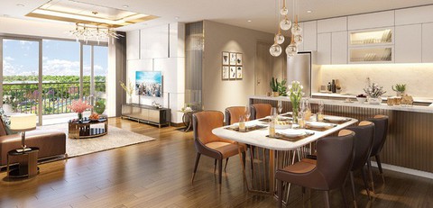 Cận cảnh căn hộ siêu sang Eco Green Saigon - Ảnh 1. Cận cảnh căn hộ siêu sang Eco Green Saigon - Ảnh 1.