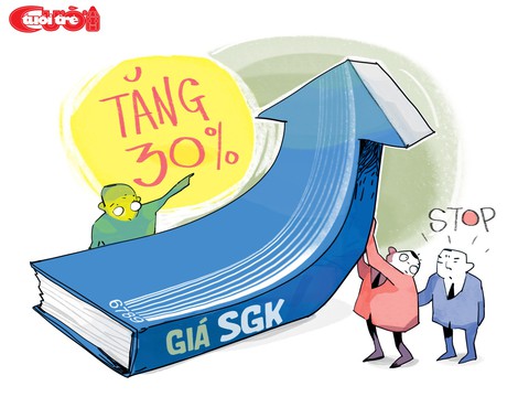 Suýt tăng giá SGK thêm 30% - Ảnh 1. Suýt tăng giá SGK thêm 30% - Ảnh 1.