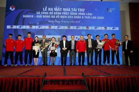 VTC chính thức là đơn vị sản xuất, phát sóng vòng loại bảng K U-23 châu Á tại Việt Nam - Ảnh 1. VTC chính thức là đơn vị sản xuất, phát sóng vòng loại bảng K U-23 châu Á tại Việt Nam - Ảnh 1.