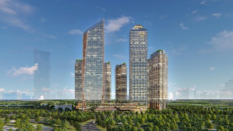 Hà Nội sắp có đại trung tâm thương mại quốc tế - Ảnh 1. Hà Nội sắp có đại trung tâm thương mại quốc tế - Ảnh 1.