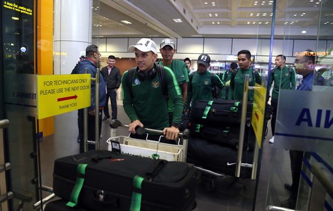 U-23 Indonesia đã tới Hà Nội, chuẩn bị quyết chiến với U-23 VN - Ảnh 4. U-23 Indonesia đã tới Hà Nội, chuẩn bị quyết chiến với U-23 VN - Ảnh 4.