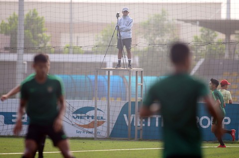 U-23 Indonesia tập cách đá bại Thái Lan và Việt Nam - Ảnh 3. U-23 Indonesia tập cách đá bại Thái Lan và Việt Nam - Ảnh 3.