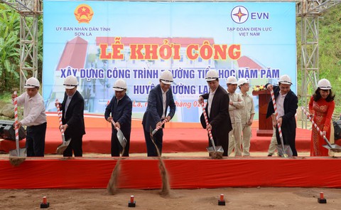 EVN tài trợ 29 tỉ đồng xây dựng lại cụm trường học tại xã Nặm Păm - Ảnh 1. EVN tài trợ 29 tỉ đồng xây dựng lại cụm trường học tại xã Nặm Păm - Ảnh 1.