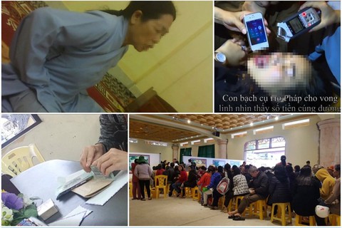 Xác minh chùa Ba Vàng thỉnh vong báo oán, giải nghiệp thu tiền tỉ - Ảnh 1. Xác minh chùa Ba Vàng thỉnh vong báo oán, giải nghiệp thu tiền tỉ - Ảnh 1.
