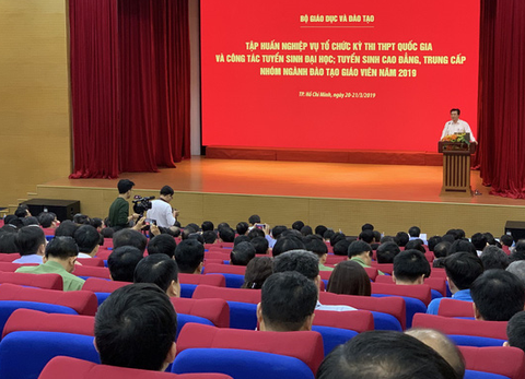 Đặt ra nhiều hàng rào kỹ thuật để tổ chức tốt kỳ thi THPT quốc gia - Ảnh 1. Đặt ra nhiều hàng rào kỹ thuật để tổ chức tốt kỳ thi THPT quốc gia - Ảnh 1.