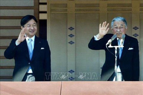 Nhật Bản: Ngày 1/5, Thái tử Naruhito sẽ lên ngôi Nhật Hoàng - Ảnh 1. Nhật Bản: Ngày 1/5, Thái tử Naruhito sẽ lên ngôi Nhật Hoàng - Ảnh 1.