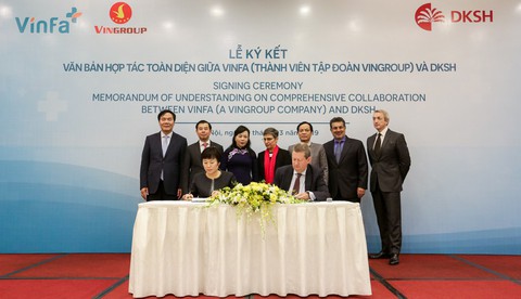 VinFa hợp tác với Tập đoàn DKSH Thụy Sĩ - Ảnh 1. VinFa hợp tác với Tập đoàn DKSH Thụy Sĩ - Ảnh 1.