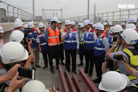 TP.HCM tạm ứng hơn 2.158,5 tỉ đồng cho tuyến metro số 1 - Ảnh 1. TP.HCM tạm ứng hơn 2.158,5 tỉ đồng cho tuyến metro số 1 - Ảnh 1.