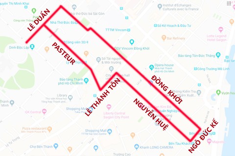 TP.HCM cấm xe nhiều đường để tổ chức Ngày chạy Olympic - Ảnh 1. TP.HCM cấm xe nhiều đường để tổ chức Ngày chạy Olympic - Ảnh 1.