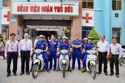 TP.HCM có trạm cấp cứu bằng xe hai bánh thứ 3 - Ảnh 1. TP.HCM có trạm cấp cứu bằng xe hai bánh thứ 3 - Ảnh 1.