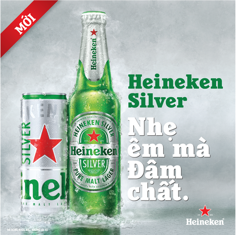 Thị trường bia Việt chào đón sản phẩm bia mới - Heineken Silver - Ảnh 2. Thị trường bia Việt chào đón sản phẩm bia mới - Heineken Silver - Ảnh 2.