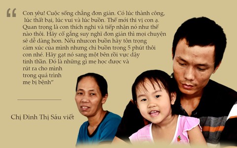Lá thư của người mẹ ung thư: Hãy mạnh mẽ lên, con nhé! - Ảnh 3. Lá thư của người mẹ ung thư: Hãy mạnh mẽ lên, con nhé! - Ảnh 3.