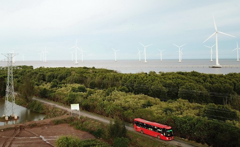 Dự án điện gió, điện mặt trời phủ kín 56km bờ biển Bạc Liêu - Ảnh 1. Dự án điện gió, điện mặt trời phủ kín 56km bờ biển Bạc Liêu - Ảnh 1.