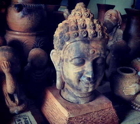 Ở đâu thợ gốm đi giật lùi, không cần đến bàn xoay? Xin thưa: Bàu Trúc! - Ảnh 7. Ở đâu thợ gốm đi giật lùi, không cần đến bàn xoay? Xin thưa: Bàu Trúc! - Ảnh 7.