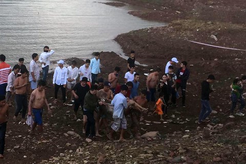 Bé trai 13 tuổi chết đuối dưới công trình trạm bơm cấp nước - Ảnh 1. Bé trai 13 tuổi chết đuối dưới công trình trạm bơm cấp nước - Ảnh 1.
