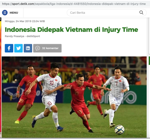 Báo Indonesia: U23 Indonesia đã yếu thế ngay từ hiệp một - Ảnh 1. Báo Indonesia: U23 Indonesia đã yếu thế ngay từ hiệp một - Ảnh 1.