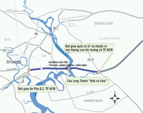 Cao tốc TP.HCM - Long Thành - Dầu Giây: Bao giờ hết kẹt xe như cơm bữa? - Ảnh 2. Cao tốc TP.HCM - Long Thành - Dầu Giây: Bao giờ hết kẹt xe như cơm bữa? - Ảnh 2.