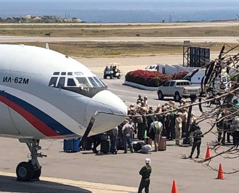 2 máy bay quân sự Nga có mặt tại Venezuela để làm gì? - Ảnh 1. 2 máy bay quân sự Nga có mặt tại Venezuela để làm gì? - Ảnh 1.