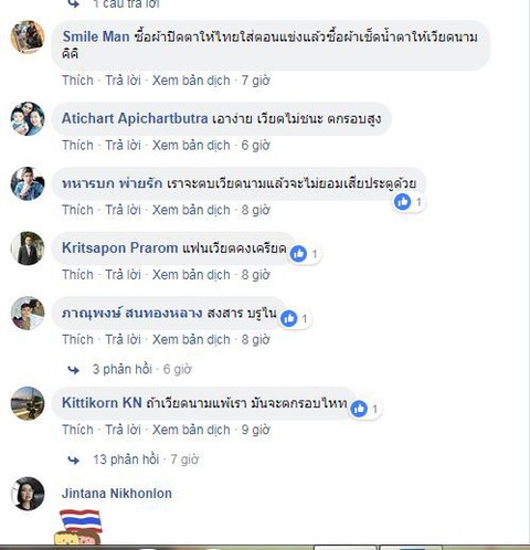CĐV Thái Lan kêu gọi đội nhà đá văng Việt Nam khỏi VCK U23 châu Á 2020 - Ảnh 2. CĐV Thái Lan kêu gọi đội nhà đá văng Việt Nam khỏi VCK U23 châu Á 2020 - Ảnh 2.