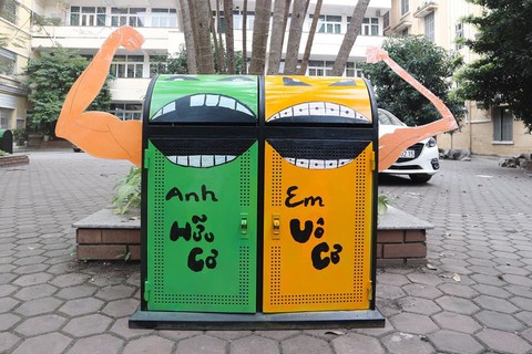 Thùng rác khoe cơ bắp, mọc thêm giàn cây xanh - Ảnh 5. Thùng rác khoe cơ bắp, mọc thêm giàn cây xanh - Ảnh 5.