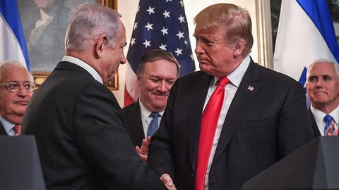 Ông Trump chính thức tuyên bố cao nguyên Golan là của Israel - Ảnh 1. Ông Trump chính thức tuyên bố cao nguyên Golan là của Israel - Ảnh 1.