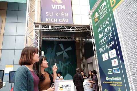 Khai mạc Hội chợ Du lịch quốc tế Việt Nam 2019 - Ảnh 3. Khai mạc Hội chợ Du lịch quốc tế Việt Nam 2019 - Ảnh 3.