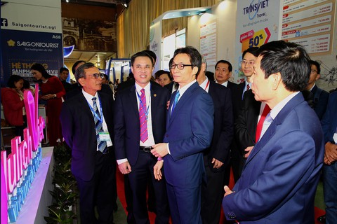Khai mạc Hội chợ Du lịch quốc tế Việt Nam 2019 - Ảnh 1. Khai mạc Hội chợ Du lịch quốc tế Việt Nam 2019 - Ảnh 1.