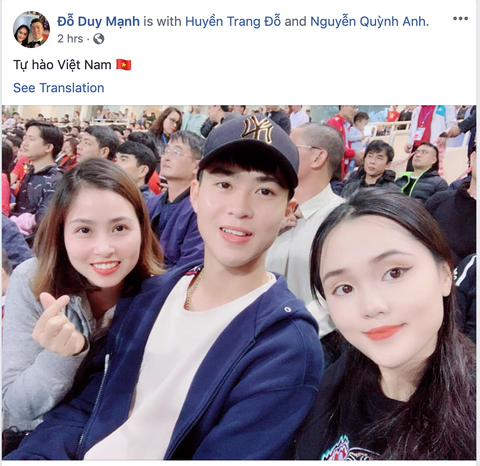 Các cầu thủ U23 Việt Nam viết gì lên Facebook sau trận thắng Thái Lan? - Ảnh 6. Các cầu thủ U23 Việt Nam viết gì lên Facebook sau trận thắng Thái Lan? - Ảnh 6.