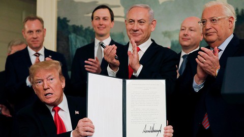 Mỹ công nhận cao nguyên Golan thuộc Israel: Lợi trước hại sau - Ảnh 1. Mỹ công nhận cao nguyên Golan thuộc Israel: Lợi trước hại sau - Ảnh 1.