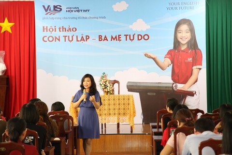 VUS cùng diễn giả Thu Hà (Mẹ Xu Sim) dạy con tự lập - Ảnh 1. VUS cùng diễn giả Thu Hà (Mẹ Xu Sim) dạy con tự lập - Ảnh 1.