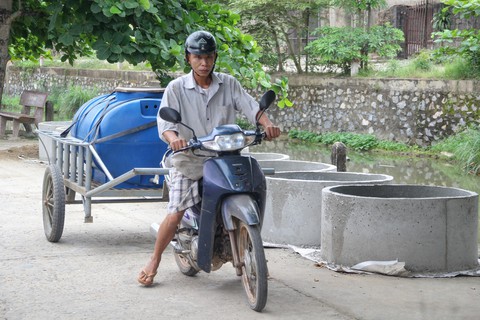 Cách trung tâm huyện vài cây số, hàng ngàn hộ dân khát nước sạch - Ảnh 3. Cách trung tâm huyện vài cây số, hàng ngàn hộ dân khát nước sạch - Ảnh 3.