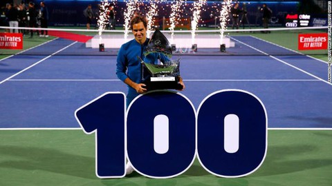 Federer gia nhập ‘CLB 100’, khẳng định sự vĩ đại - Ảnh 1. Federer gia nhập ‘CLB 100’, khẳng định sự vĩ đại - Ảnh 1.