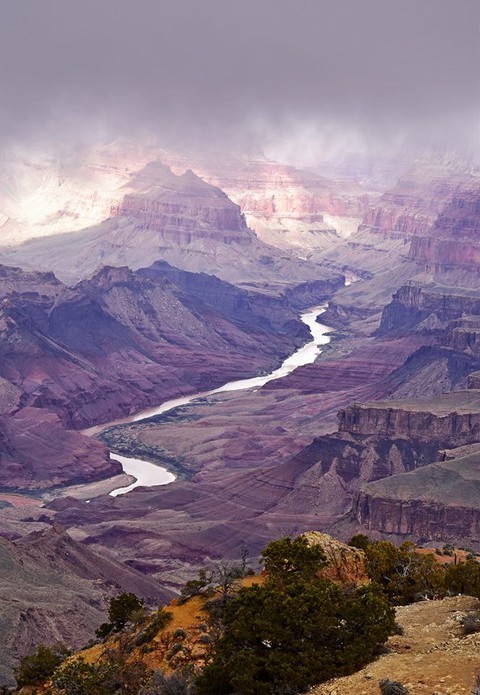 Kỳ quan Grand Canyon tráng lệ mùa tuyết rơi - Ảnh 4. Kỳ quan Grand Canyon tráng lệ mùa tuyết rơi - Ảnh 4.