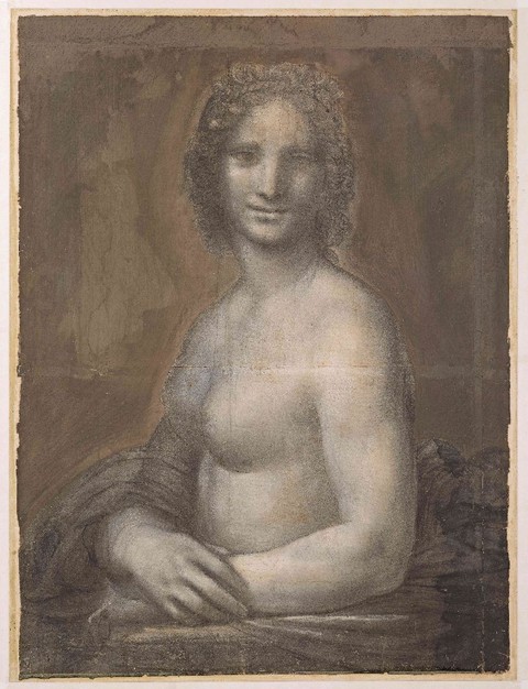 Có một nàng ‘Mona Lisa’ bán khỏa thân nữa của Leonardo da Vinci? - Ảnh 2. Có một nàng ‘Mona Lisa’ bán khỏa thân nữa của Leonardo da Vinci? - Ảnh 2.