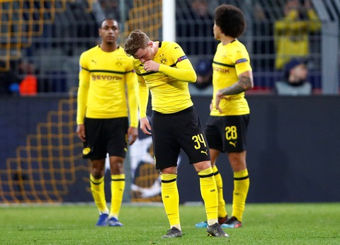 Bất lực trên sân nhà, Dortmund bị Tottenham loại khỏi Champions League - Ảnh 1. Bất lực trên sân nhà, Dortmund bị Tottenham loại khỏi Champions League - Ảnh 1.