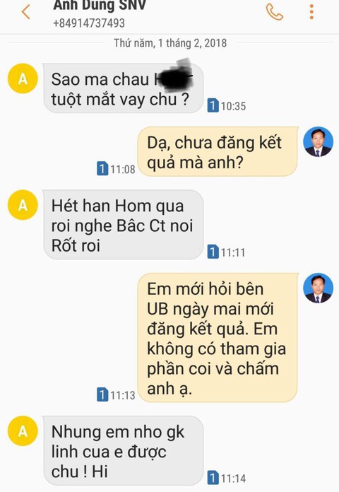 Trưởng phòng giáo dục bị trù dập vì không giúp thí sinh đậu viên chức? - Ảnh 2. Trưởng phòng giáo dục bị trù dập vì không giúp thí sinh đậu viên chức? - Ảnh 2.