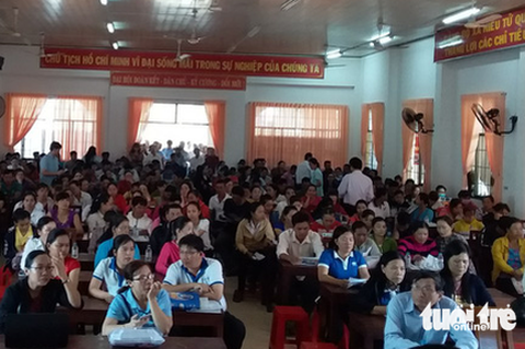 Gần 150 nữ công nhân mang thai mất việc được đi làm lại - Ảnh 1. Gần 150 nữ công nhân mang thai mất việc được đi làm lại - Ảnh 1.