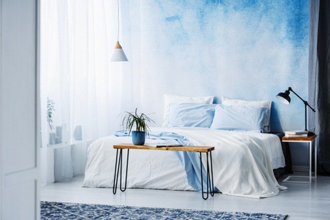 Gợi ý 3 cách làm mới phòng ngủ với giấy dán tường - Ảnh 1. Gợi ý 3 cách làm mới phòng ngủ với giấy dán tường - Ảnh 1.