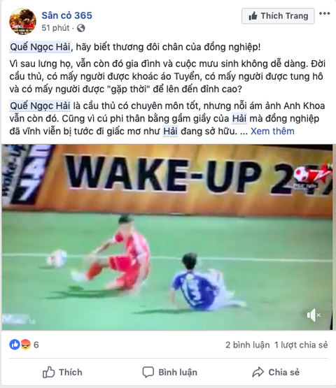 Video pha vào bóng của Quế Ngọc Hải khiến dân mạng lạnh người - Ảnh 3. Video pha vào bóng của Quế Ngọc Hải khiến dân mạng lạnh người - Ảnh 3.