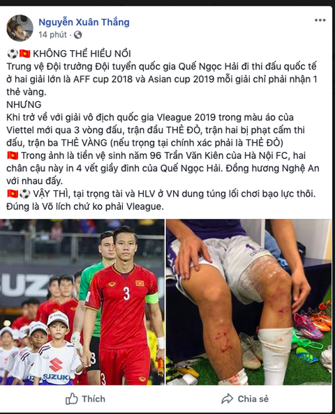 Video pha vào bóng của Quế Ngọc Hải khiến dân mạng lạnh người - Ảnh 6. Video pha vào bóng của Quế Ngọc Hải khiến dân mạng lạnh người - Ảnh 6.