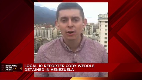 Nhà báo Mỹ bị bắt tại Venezuela đã được thả - Ảnh 1. Nhà báo Mỹ bị bắt tại Venezuela đã được thả - Ảnh 1.