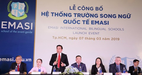 Ra mắt hệ thống trường song ngữ Quốc tế EMASI - Ảnh 1. Ra mắt hệ thống trường song ngữ Quốc tế EMASI - Ảnh 1.