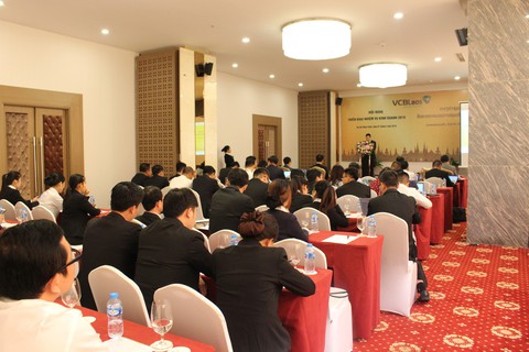Vietcombank Lào tổ chức Hội nghị triển khai nhiệm vụ kinh doanh năm 2019 - Ảnh 2. Vietcombank Lào tổ chức Hội nghị triển khai nhiệm vụ kinh doanh năm 2019 - Ảnh 2.