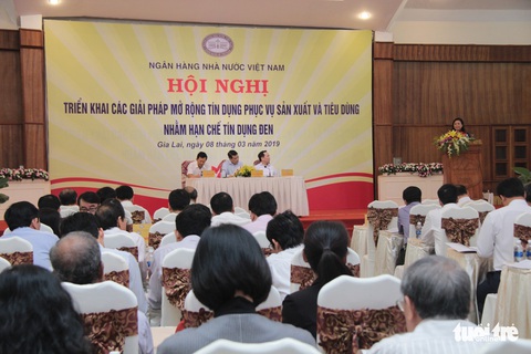 Phó Thống đốc nói về giải pháp trước nạn tín dụng đen - Ảnh 1. Phó Thống đốc nói về giải pháp trước nạn tín dụng đen - Ảnh 1.